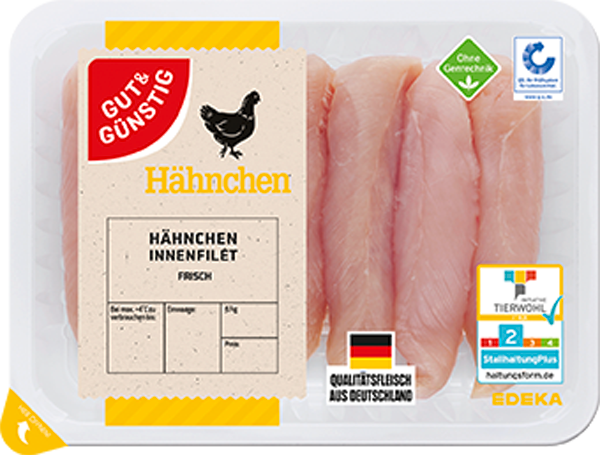 GUT&GÜNSTIG Hähnchen-Innenfilet