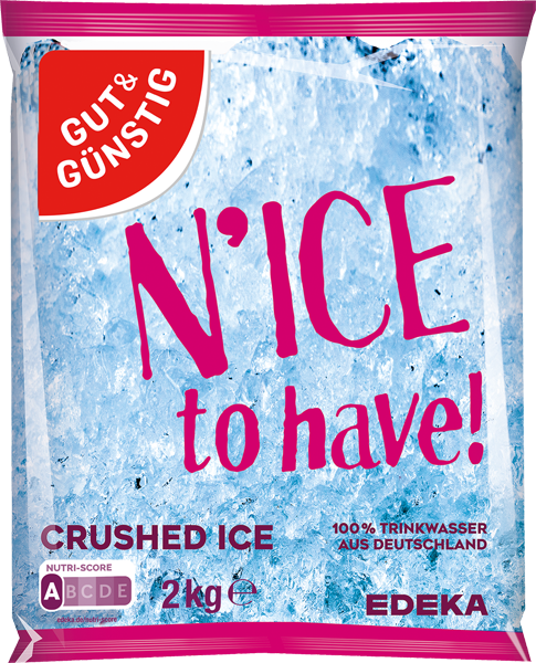GUT&GÜNSTIG Eiswürfel oder Crushed Ice