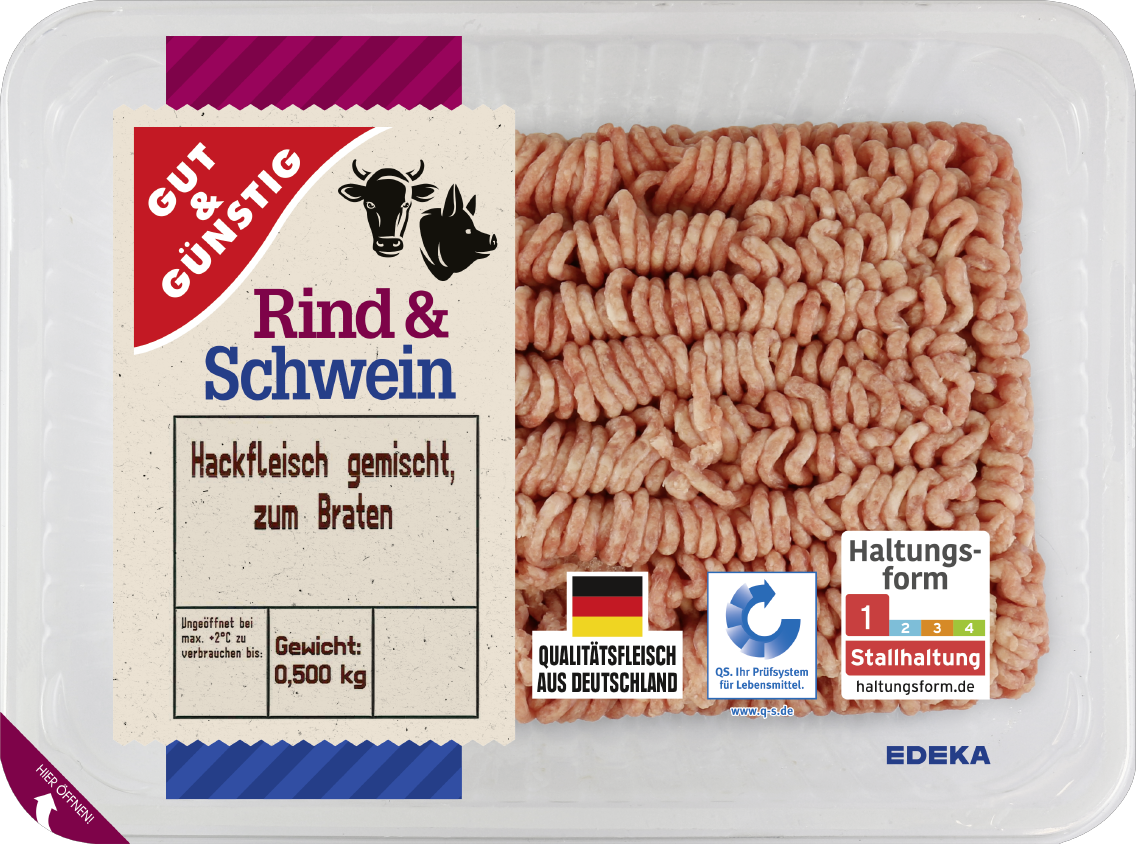 GUT&GÜNSTIG Gemischtes Hackfleisch