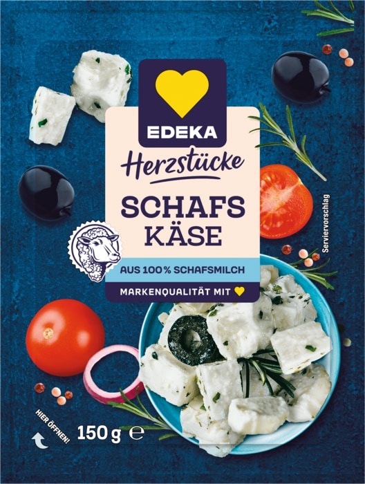 EDEKA Herzstücke Schafskäse oder Feta g.U.