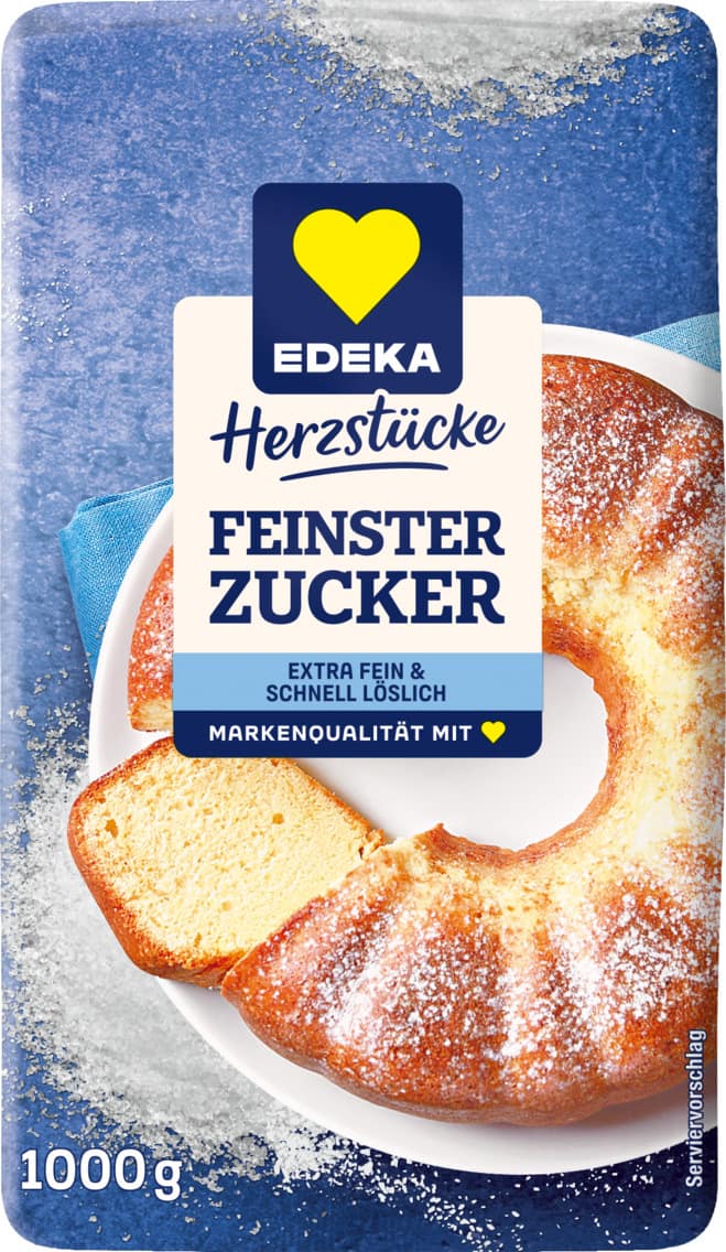 EDEKA Herzstücke feinster Zucker