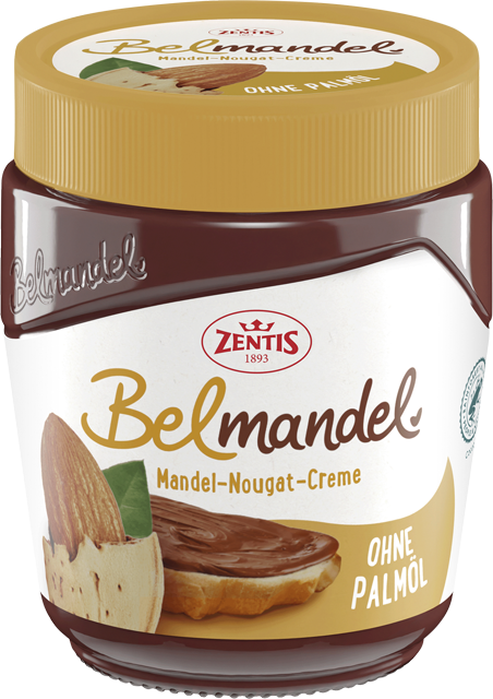 Belmandel Mandel-Nougat-Creme 