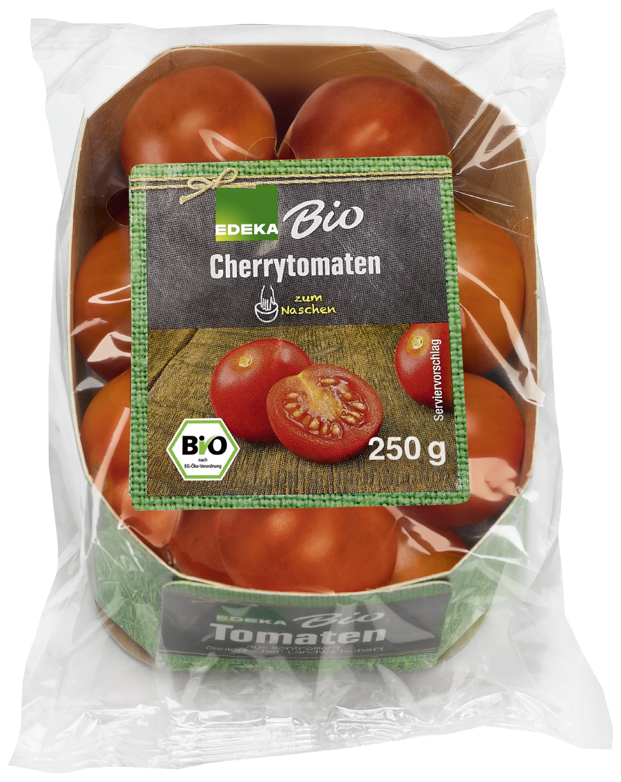 EDEKA Bio Cherrytomaten oder Mini Pflaumentomaten aus Spanien