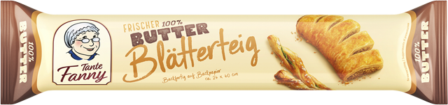 Tante Fanny frischer Butterblätterteig