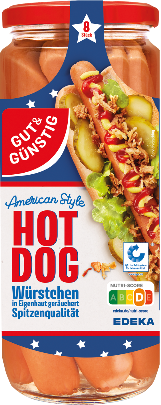 GUT&GÜNSTIG Hot-Dog-Würstchen
