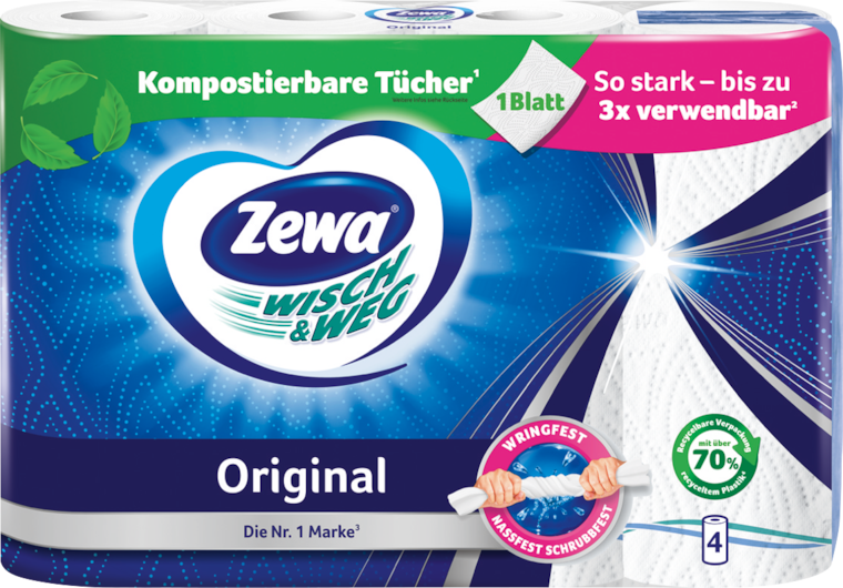Zewa Wisch & Weg Küchentücher