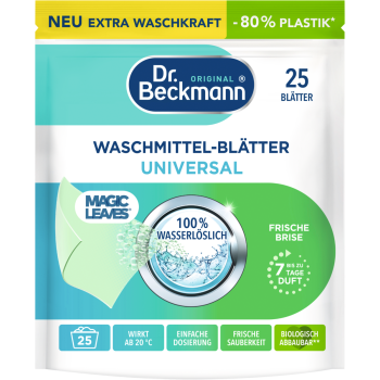 Dr. Beckmann Magic Leaves Waschmittelblätter