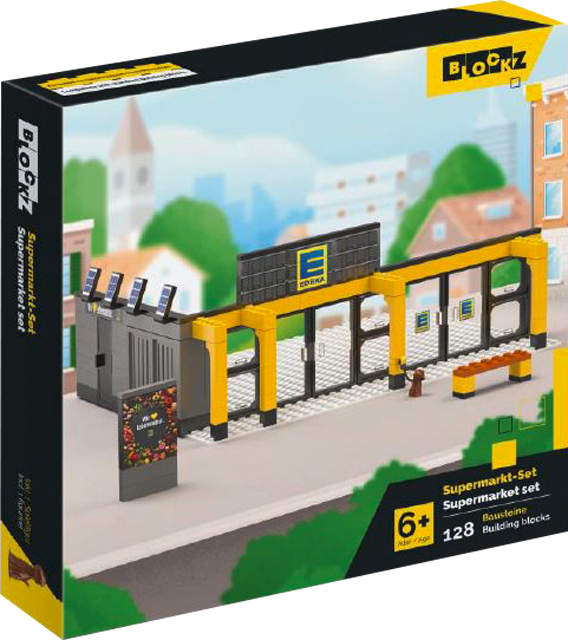 EDEKA Blockz Supermarkt oder LKW-Set