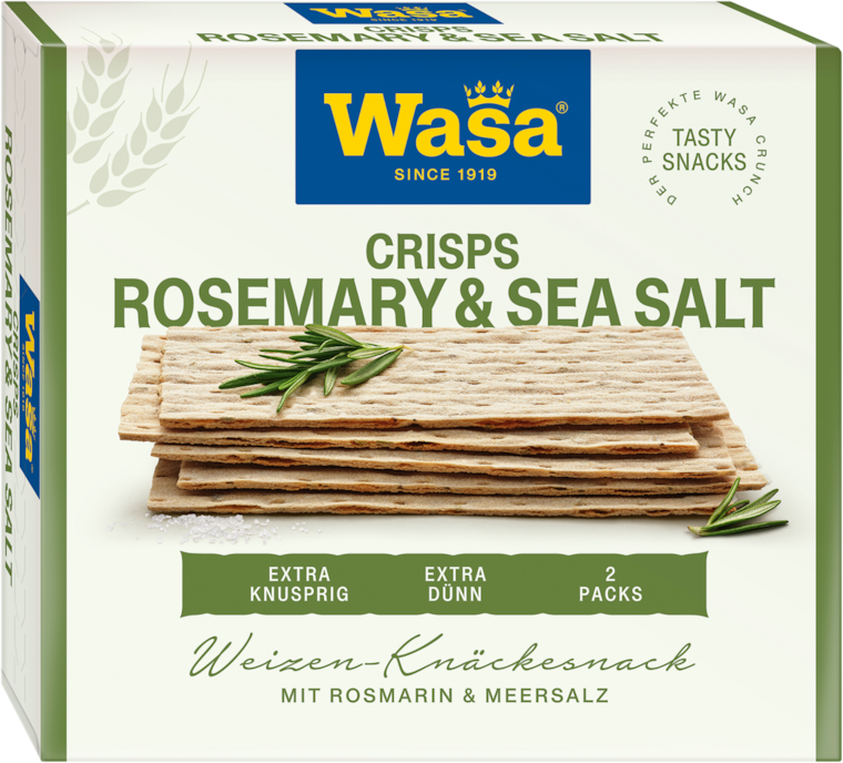 Wasa Crisps, Rounds oder Sandwich
