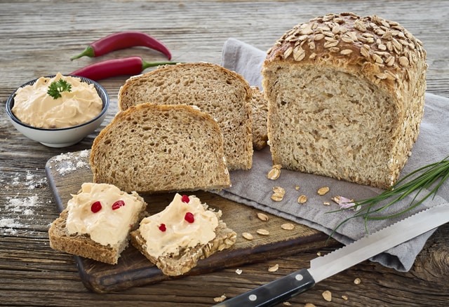 ¹Vollkorn-Dinkelbrot