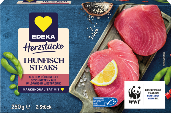 EDEKA Herzstücke Thunfischsteaks