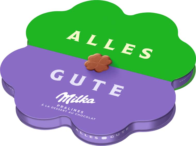 I love Milka Pralinés Von Herzen, Alles Gute oder Dankeschön