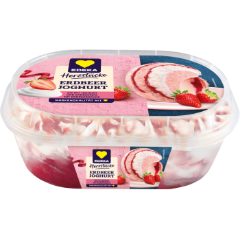 EDEKA Herzstücke -Erdbeer-Joghurt oder Schwarzwälder Kirsch