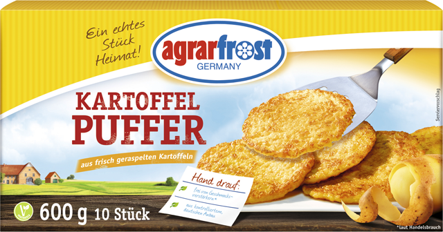 Mittwoch bis Samstag: Agrarfrost Kartoffelpuffer