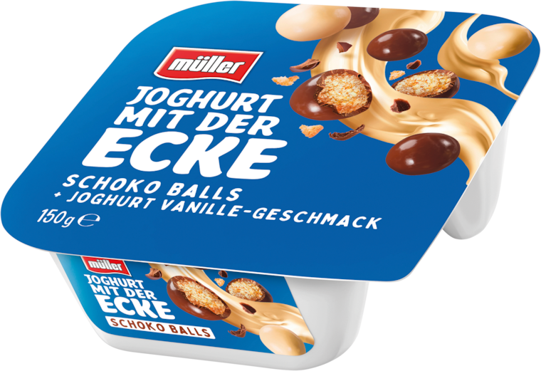 Müller Joghurt mit der Ecke