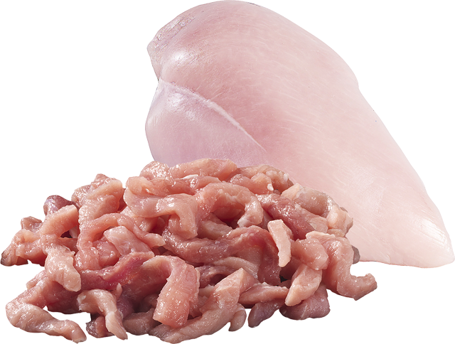 Hähnchenbrustfilets oder -geschnetzeltes 