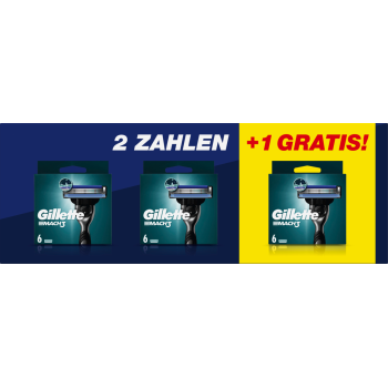 Gillette Mach 3 Rasierklingen