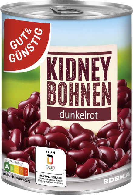 Gut & Günstig Rote Kidney Bohnen 