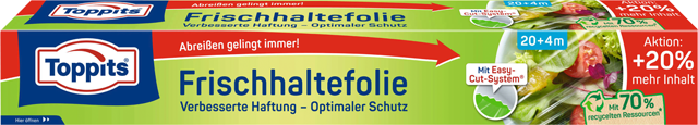 Toppits Frischhaltefolie