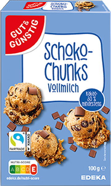 GUT&GÜNSTIG Schoko-Chunks oder Raspelschokolade