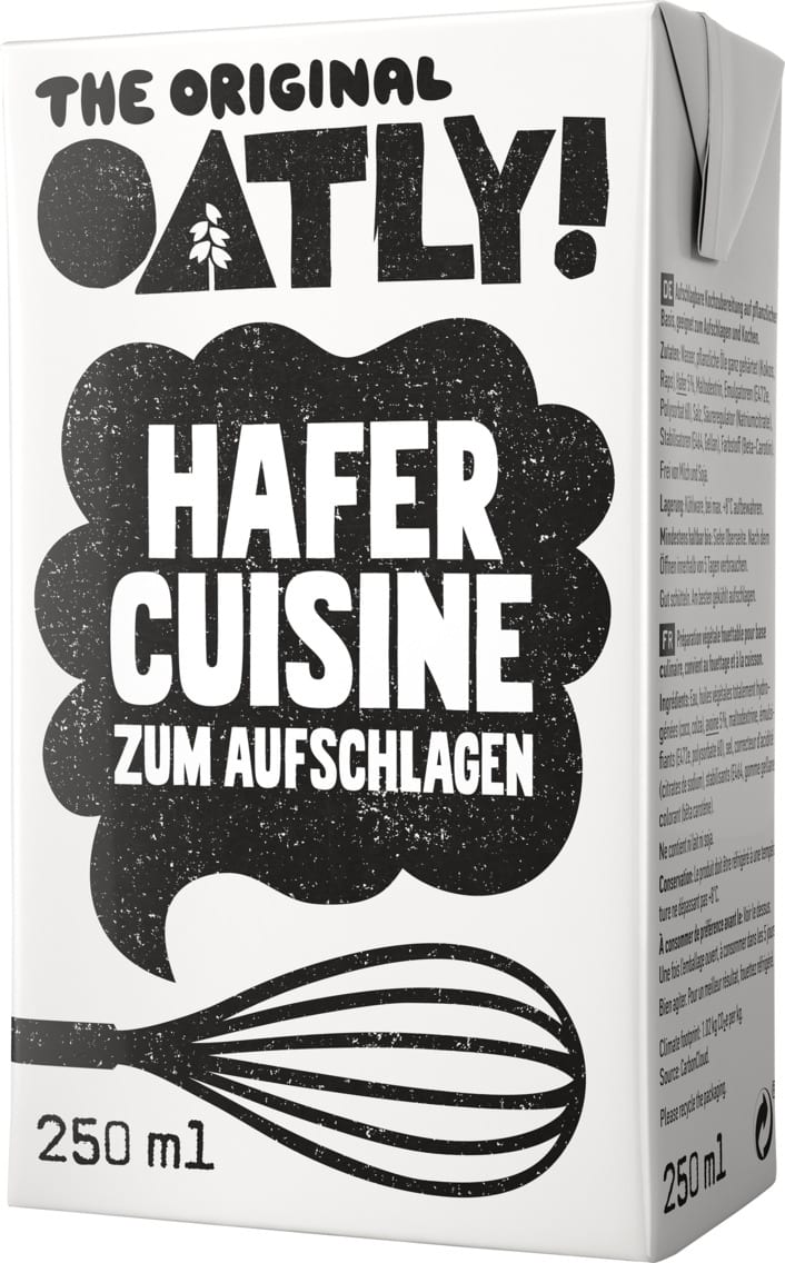 The Original Oatly! Hafer Cuisine