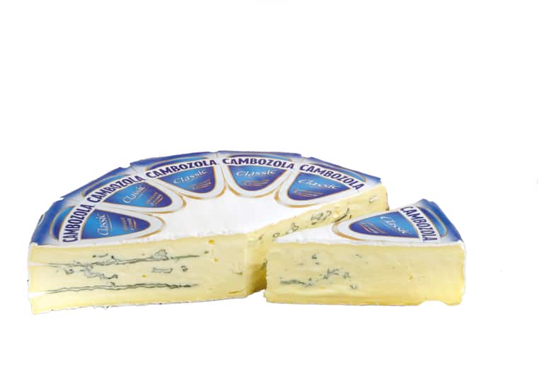 Cambozola mit der raffinierten Würze blauer Edelkulturen, Rougette mit fein-würzigem Geschmack oder Allgäuer Rahm-Torte