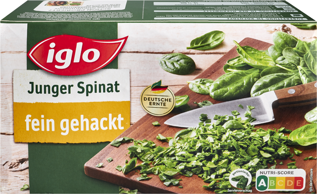 Iglo Würz- oder Blatt-Spinat