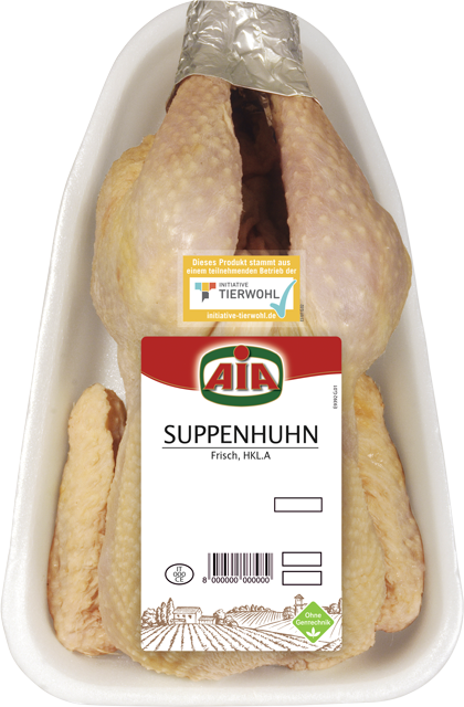 Frisches Suppenhuhn 