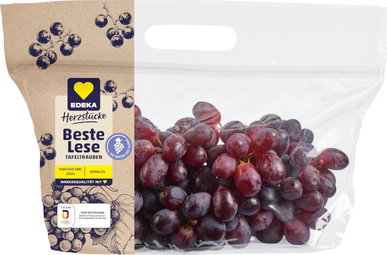 EDEKA Herzstücke Tafeltrauben rot