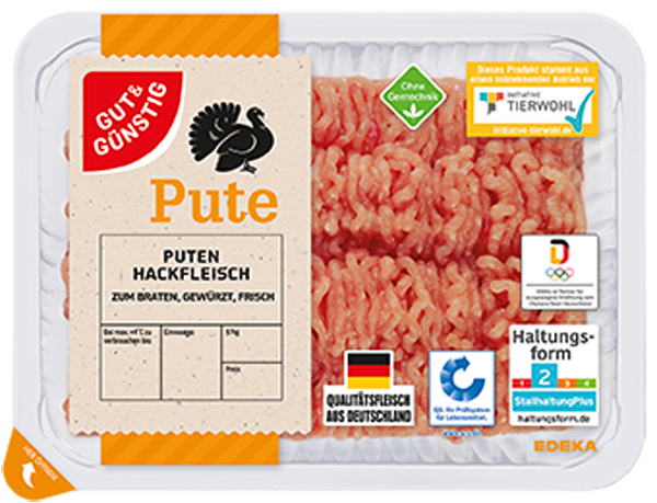 GUT&GÜNSTIG Putenhackfleisch