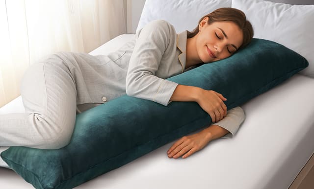 DEKOR Seitenschläferkissen mit Cashmeretouch