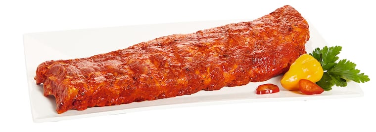 Schweine-Loin-Ribs