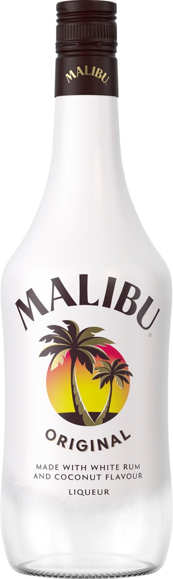 Malibu Caribbean Rum with Coconut Flavour oder Strawberry
