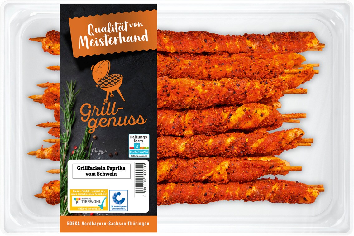 Grillfackeln Paprika