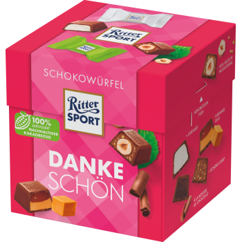 Ritter Sport Schokowürfel oder Amicelli