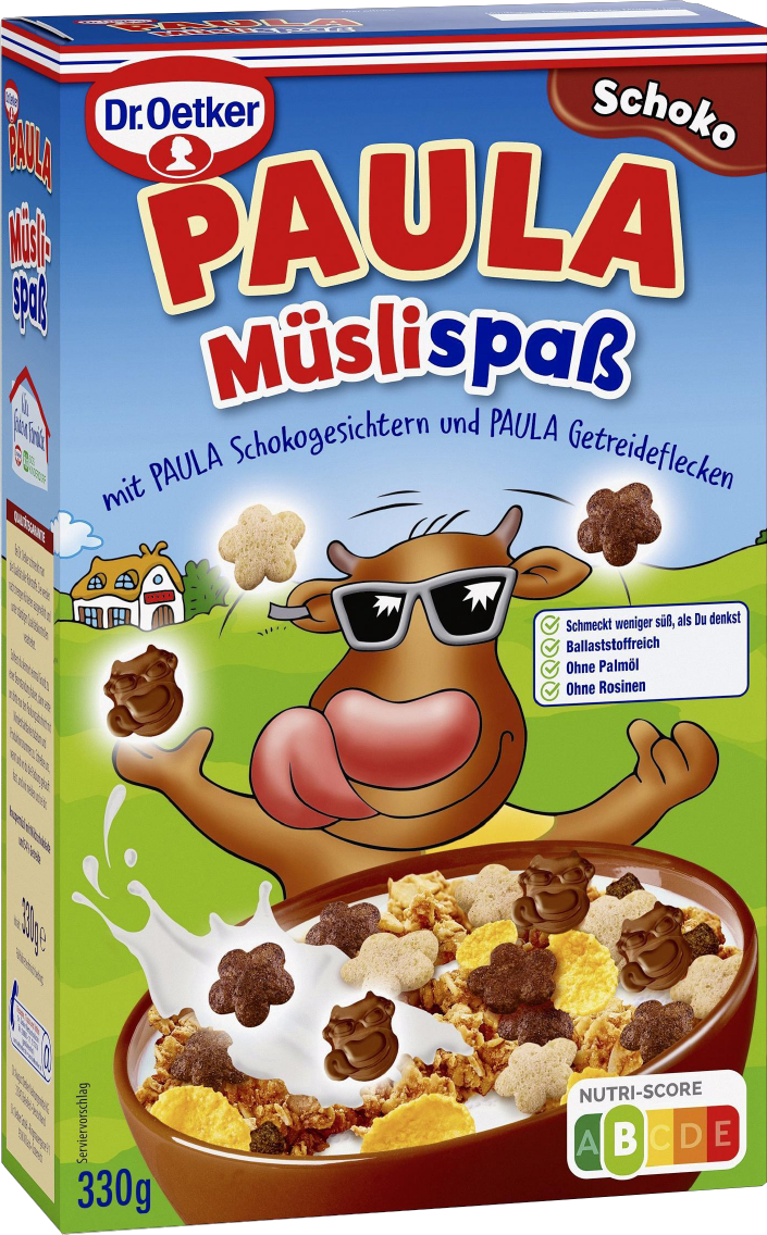 Dr. Oetker Paula Müslispaß Schoko oder Erdbeere