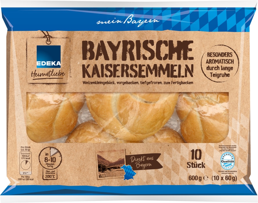 EDEKA Heimatliebe Bayrische Kaisersemmeln