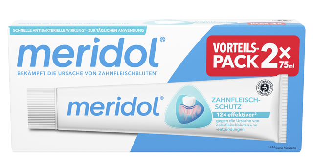 Meridol oder Elmex Sensitive Zahncreme