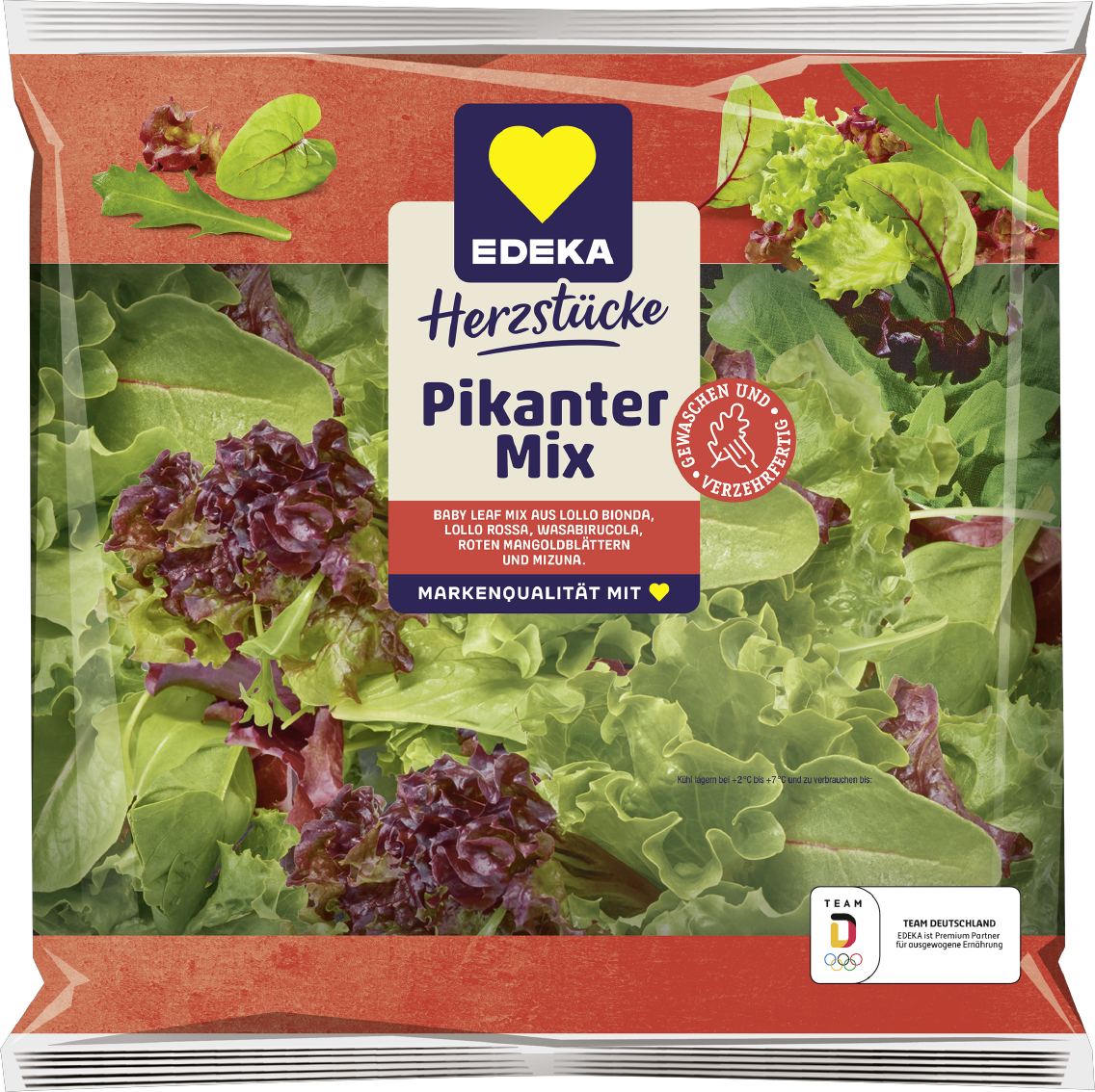 EDEKA Herzstücke Klein&Fein Salat Mix klassisch, pikant oder mediterran