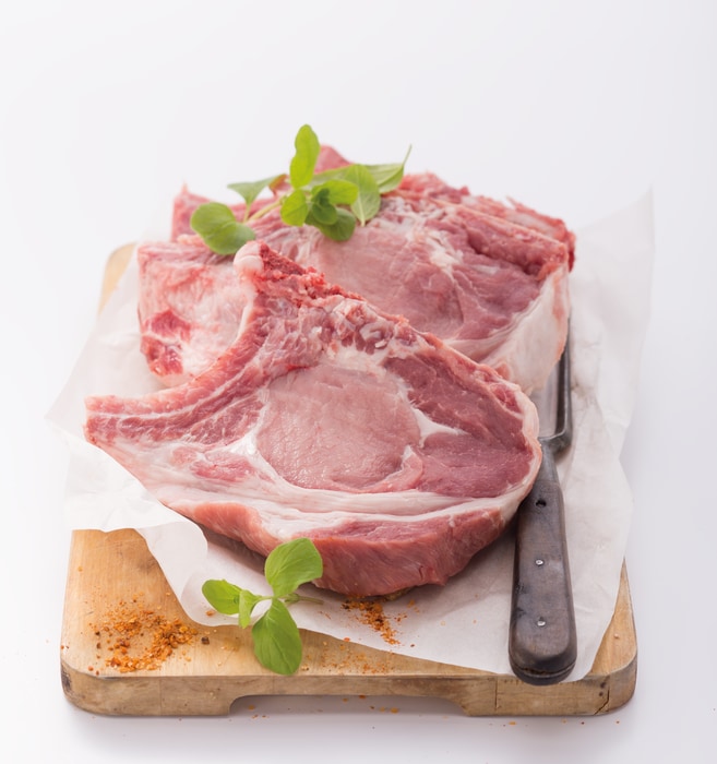 Schweinehalskotelett