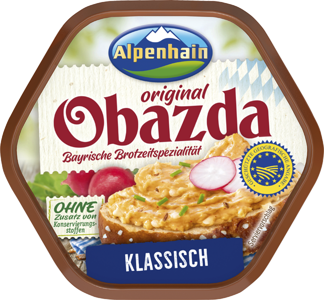 Alpenhain Obazda Klassisch oder Camembert Creme