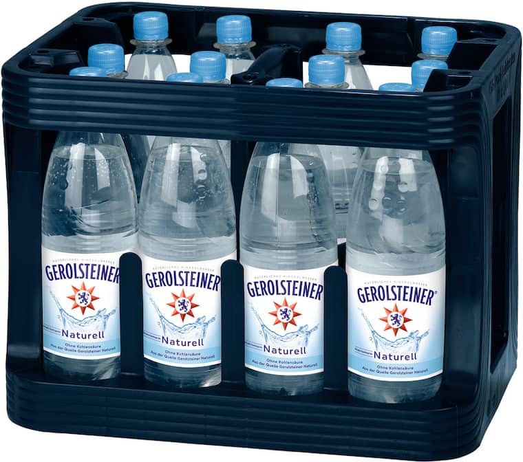 Gerolsteiner natürliches Mineralwasser