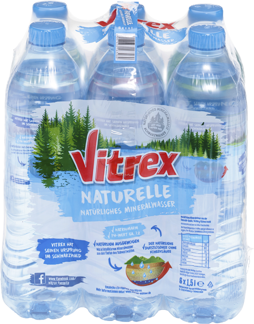 Vitrex Mineralwasser – 2 Packungen