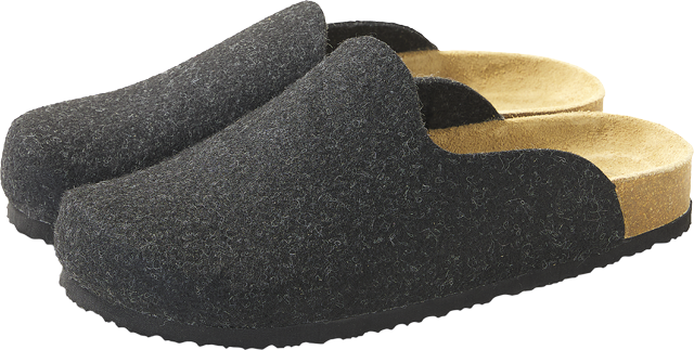 Damen/Herren Filz-Clogs
