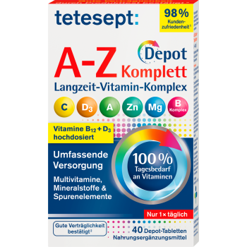 tetesept A-Z Komplett Depot