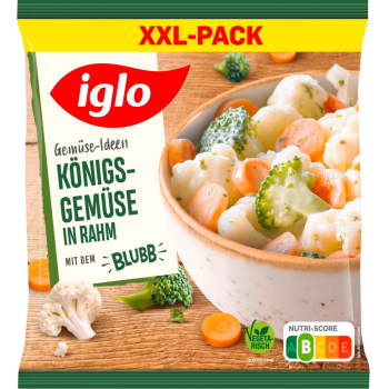 Iglo Gemüse-Ideen in Rahm