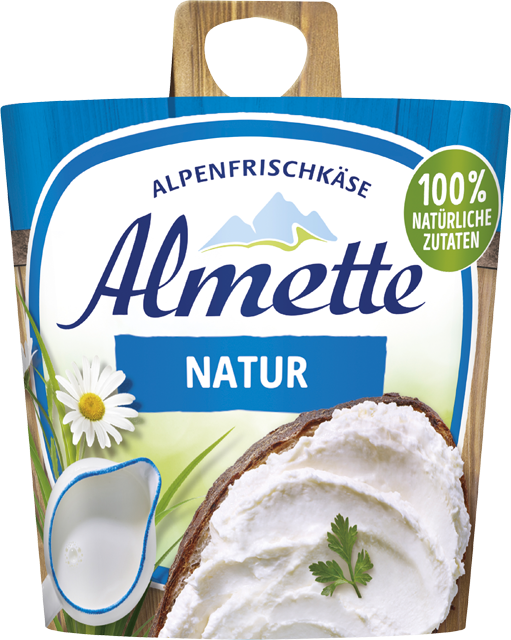 Donnerstag bis Samstag: Almette Frischkäse Natur oder Kräuter
