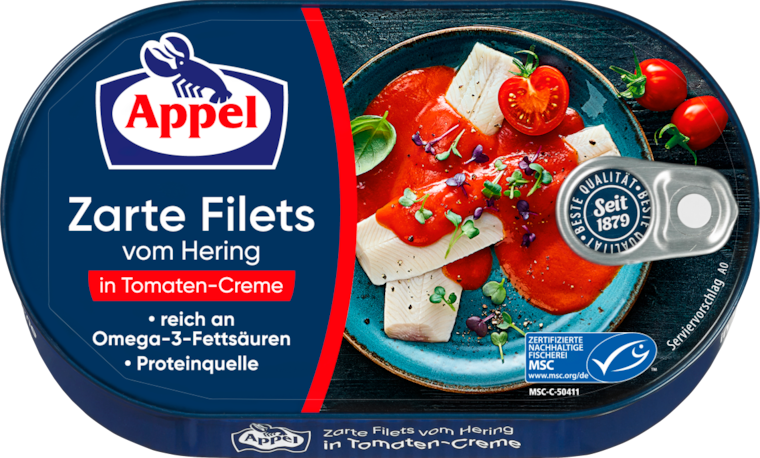 Appel Heringsfilets