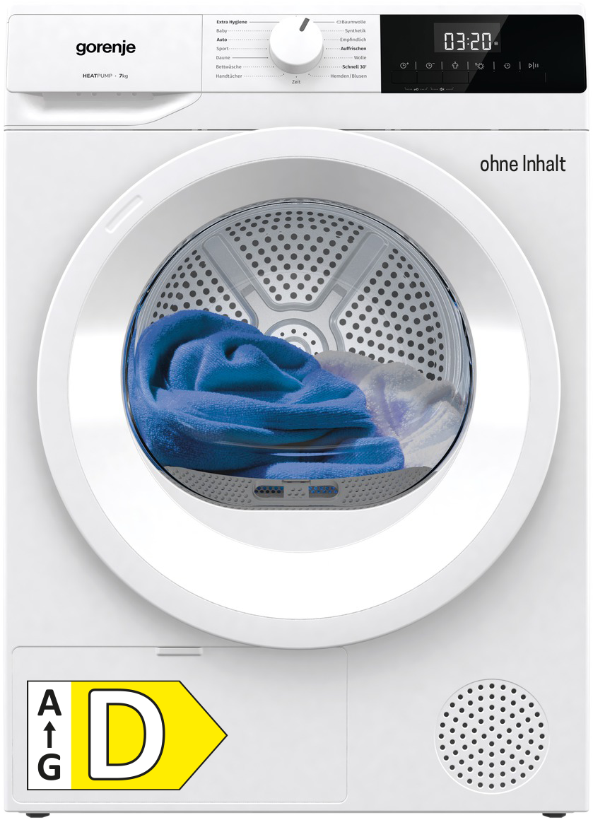 gorenje "DHNE72" Wärmepumpentrockner