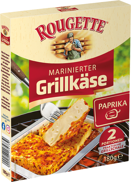 Rougette Ofenkäse oder Grillkäse